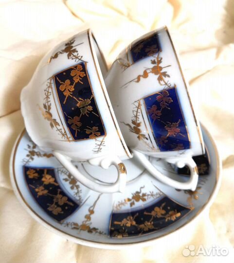 Чайная пара фарфор