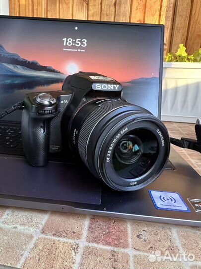 Зеркальный фотоаппарат sony а35