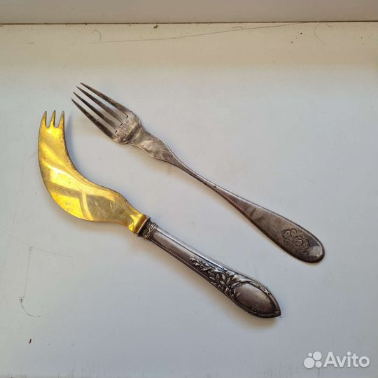 Царские серебряные приборы 84 пробы Морозов