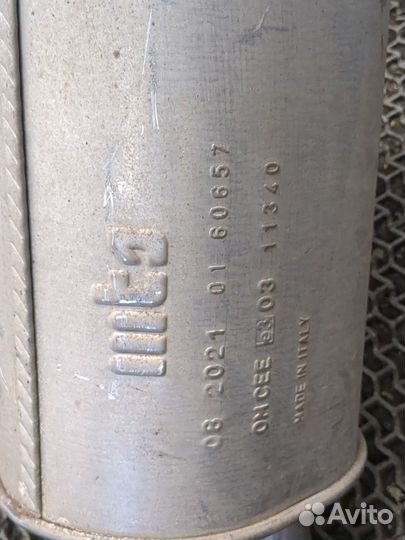 Глушитель Nissan Note E11, 2010