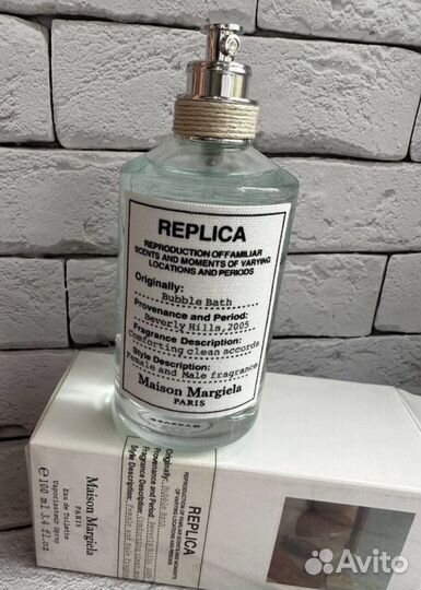 Maison margiela replica bubble bath духи