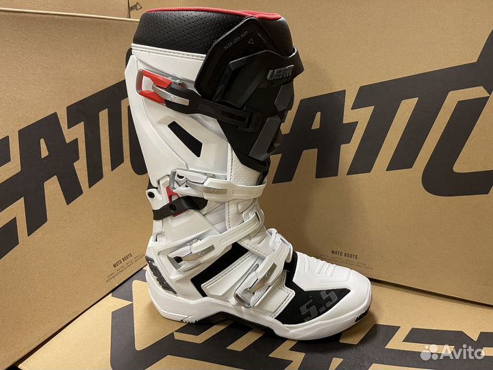 Мотоботы Leatt Boots 5.5 FlexLock White