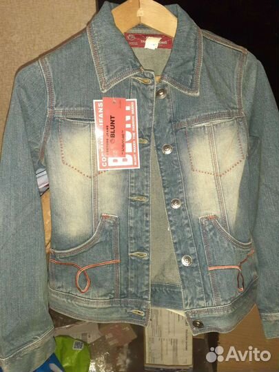 Джинсовая куртка женская новая,размер 