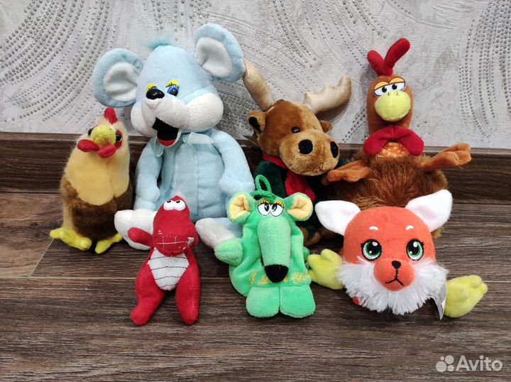 Мягкие игрушки пакетом