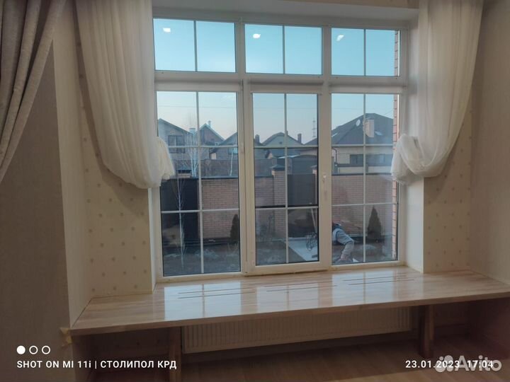 Подоконник из дуба