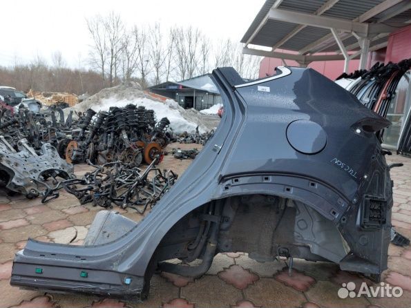 Задняя левая четверть крыло Hyundai Tucson 3 2015