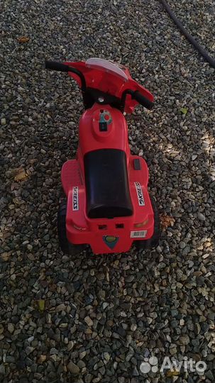 Детский мотоцикл и велосипед