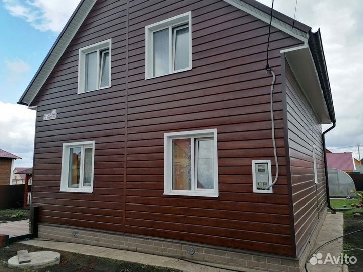 Сайдинг металлический Евробрус античный дуб