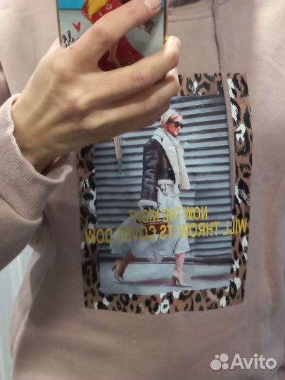 Новая толстовка на флисе