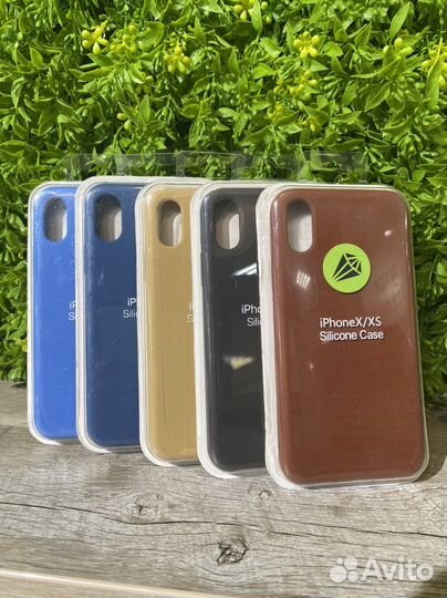 Чехол Silicone Case iPhone X/Xs