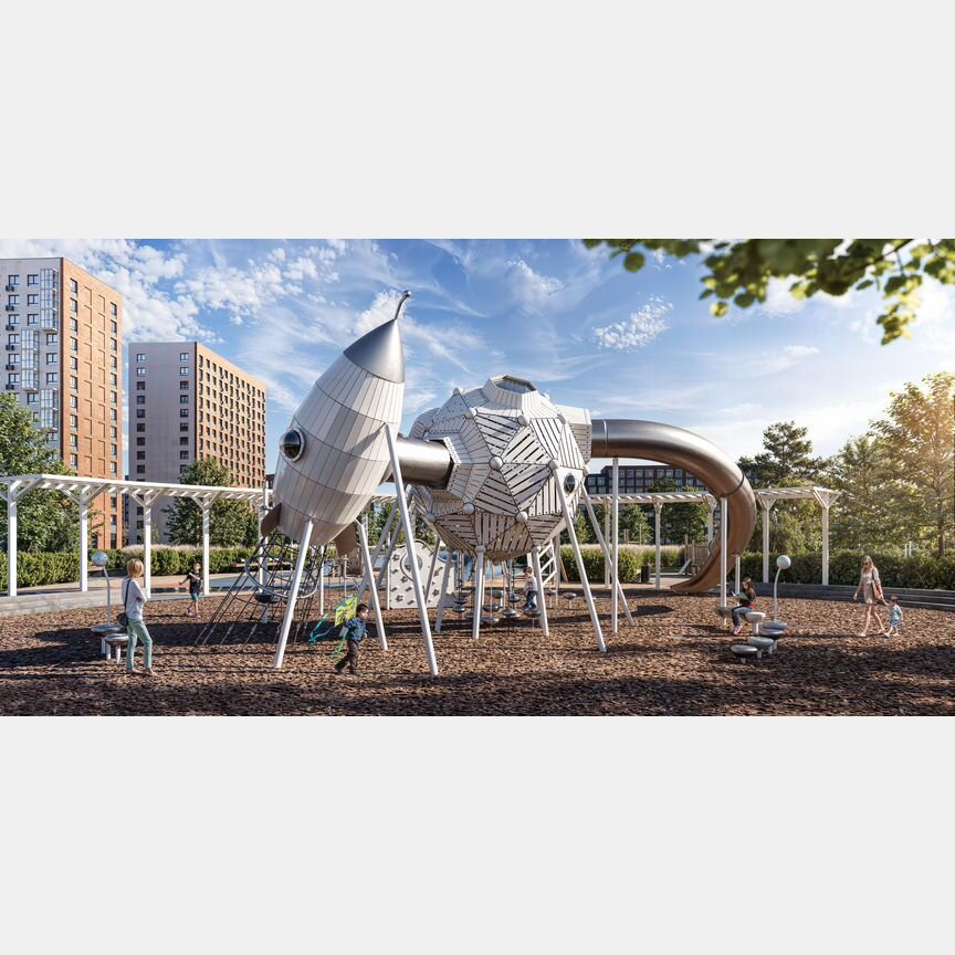 1-к. квартира, 40,9 м², 8/9 эт.