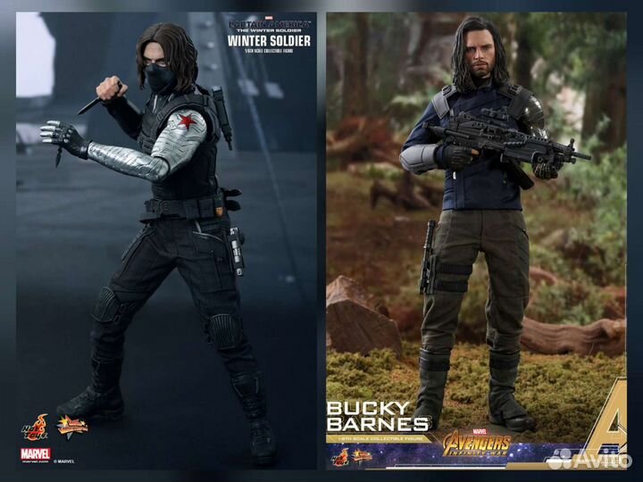 Hot toys winter soldier mms241 и mms509