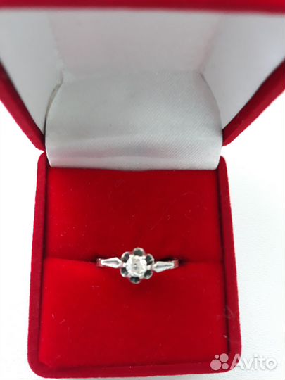 Кольцо серебряное