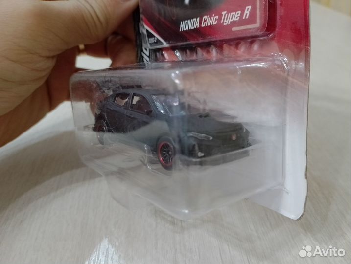 Honda Civic Type R, черный матовый