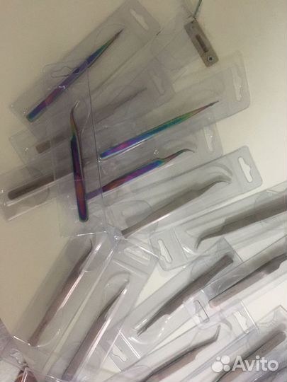 Пинцеты для наращивания ресниц #bezpalenko