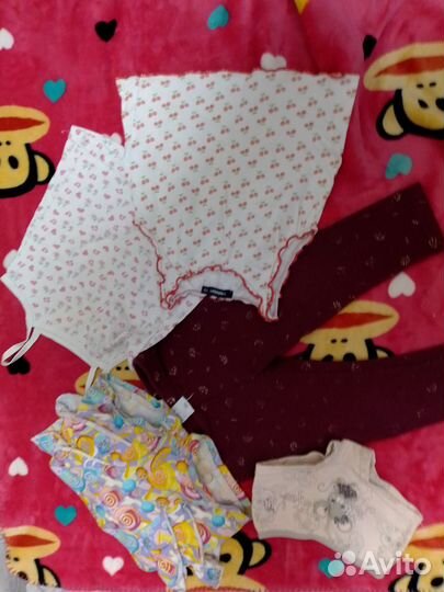 Детская одежда для девочек пакетом
