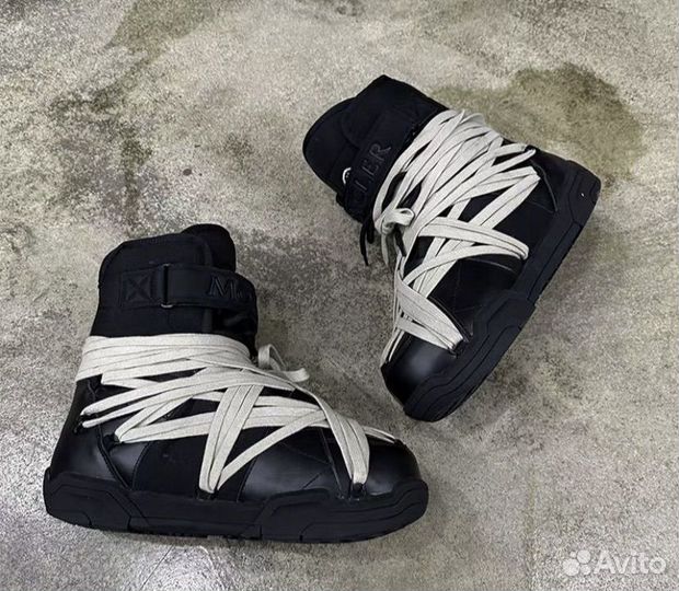 Ботинки Moncler x Rick Owens Amber Boots 35-45