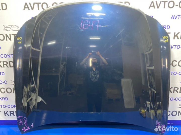 Капот Nissan Fuga Y50 VQ25