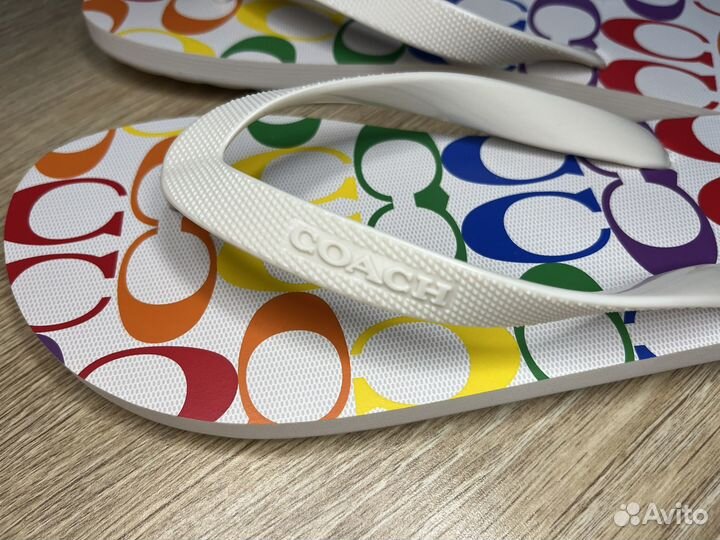 Шлепанцы Coach оригинал
