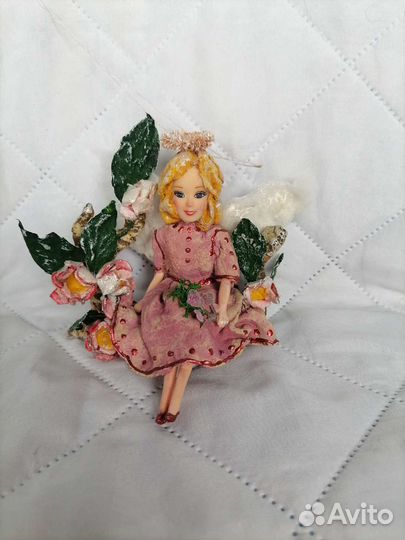 Елочные игрушки из ваты СССР