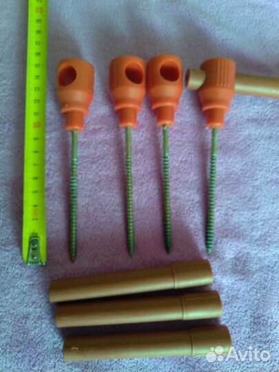 Колышки ввертыши для зимней палатки