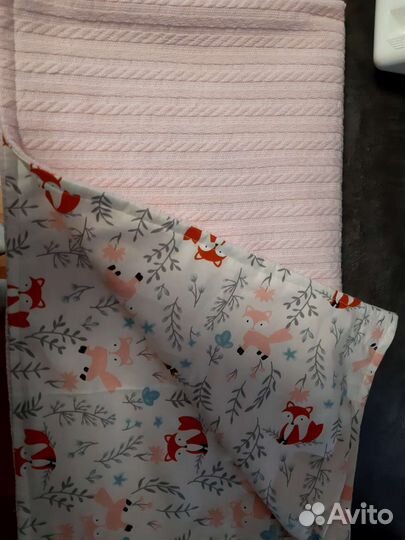 Пледы в кроватку новые