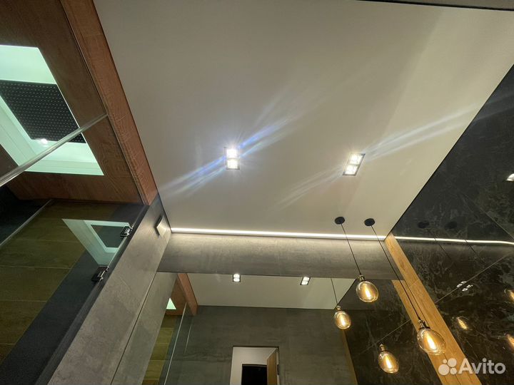 Натяжные потолки, монтаж потолков