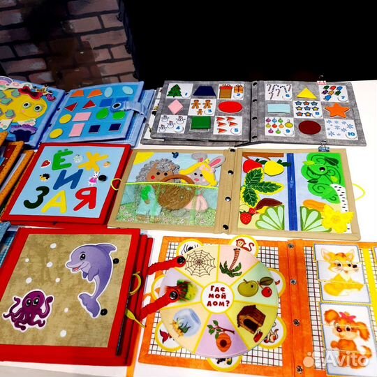 Детские развивающие книжки