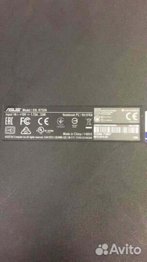 Asus R752n