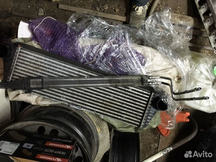 Диффузор радиатора. Mercedes w639