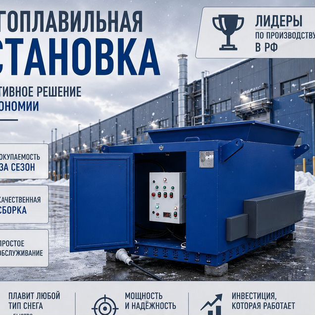 Снегоплавильная Установка сп-Э28