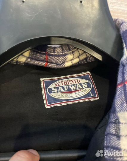 Рубашка теплая мужская