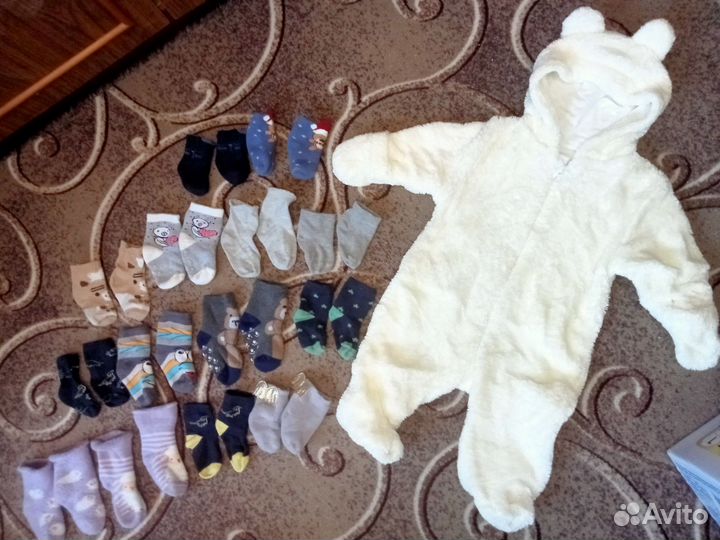 Вещи пакетом на мальчика 3-4 мес
