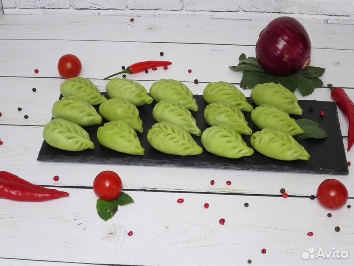 Кремлевский рецепт №57/4 Вареники Картофель/Зелень