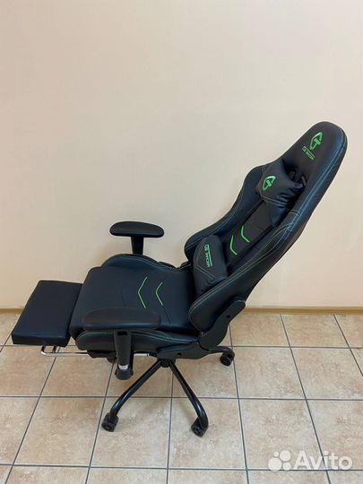 Кресло игровое геймерское компьютерное Экокожа