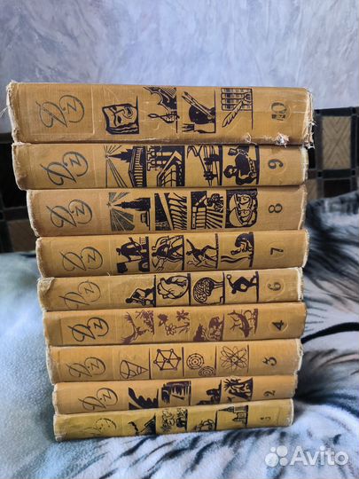 Детская энциклопедия 1958 год (9 томов)