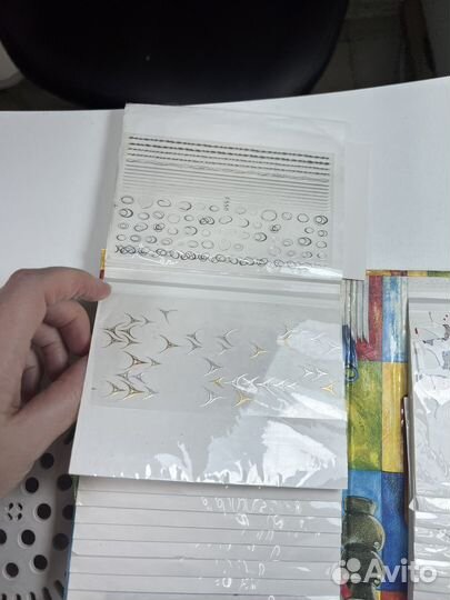 Альбом с наклейками и фальгой