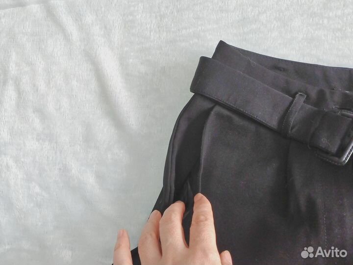 Брюки женские классические чёрные р.44