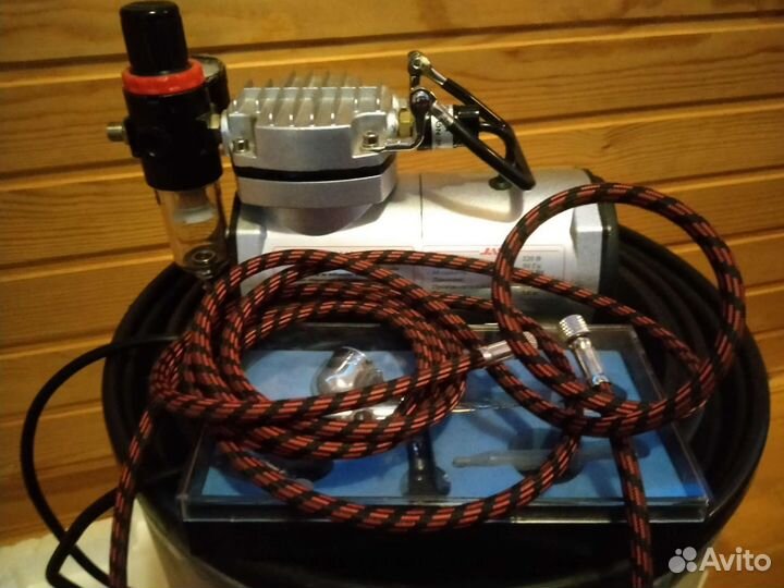 Компрессор воздушный Jas 1202 220в,с аэрографом