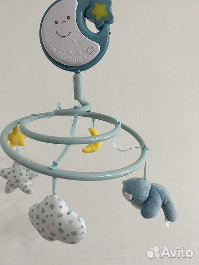 Мобиль Chicco голубой