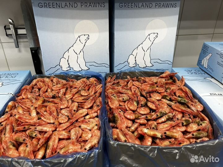 Креветка гренландия икряная