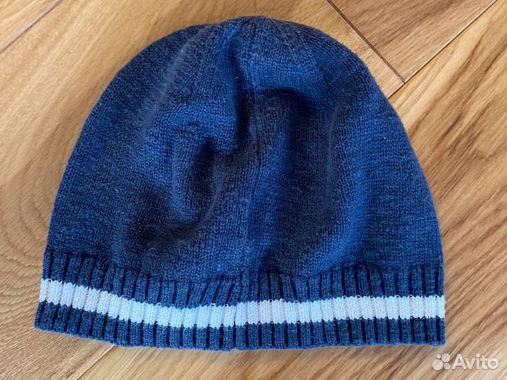 Шапка для мальчика Gulliver 54-56 хлопок/лен