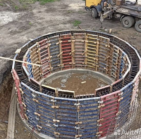 Аренда опалубки стен и перекрытые