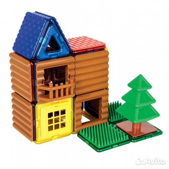 Магнитный конструктор magformers Log cabin set