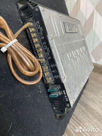Сабвуфер и Усилитель Mystery mr 4.75 450W