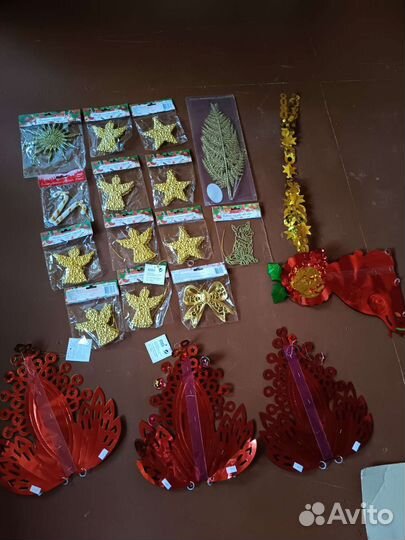 Ёлочные игрушки новые