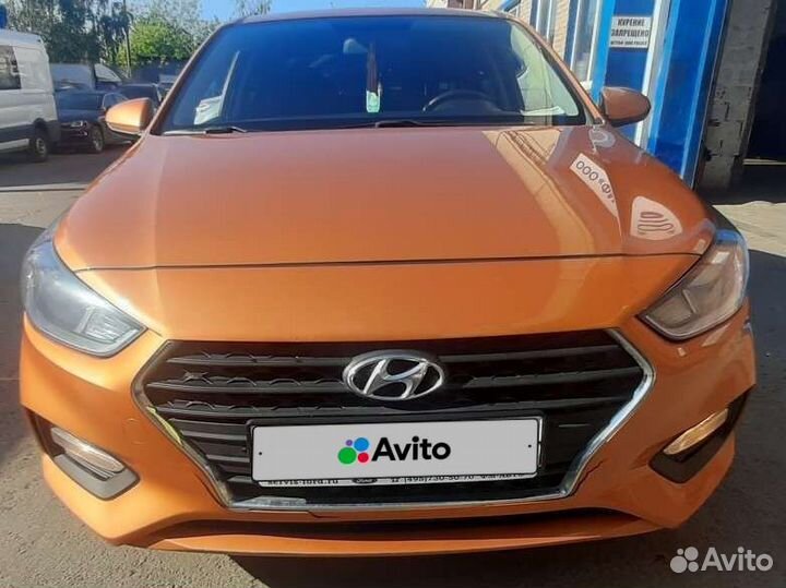 Hyundai Solaris 1.6 AT, 2018, 108 500 км