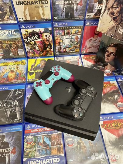 Sony Playstation 4 1Tb+15Игр + Гарантия
