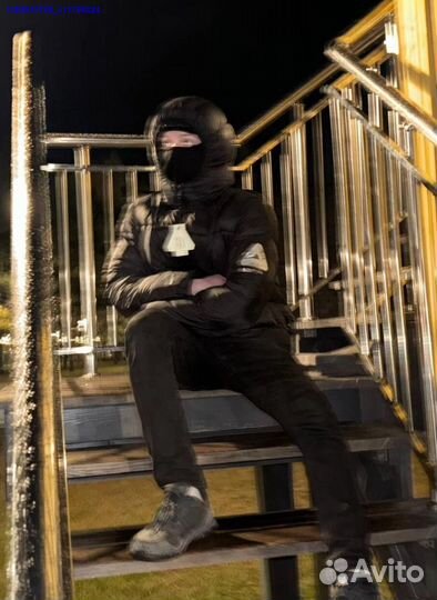 Пуховик Palace pertex frost balaclava puffa дутый