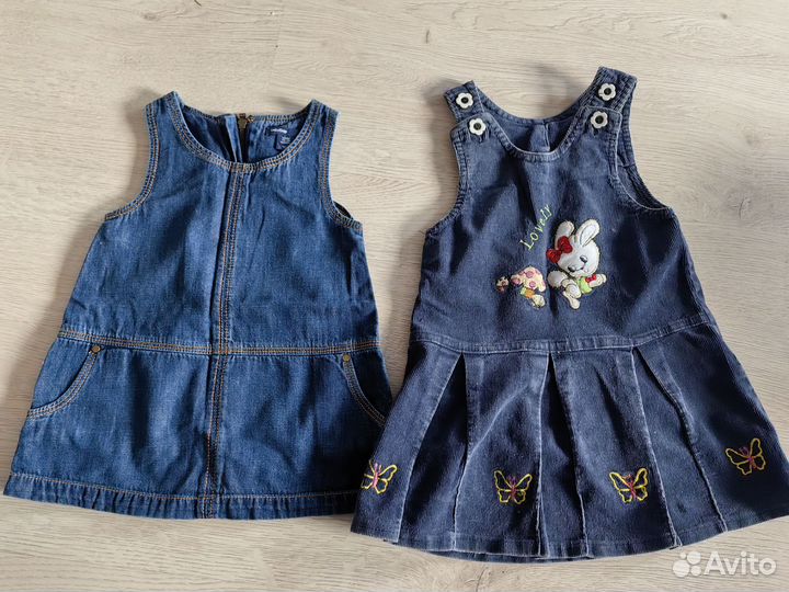 Вещи пакетом на девочку 80 86